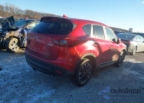 2016 Mazda Cx-5 Grand Touring z USA, uszkodzony, nr VIN JM3KE4DY8G0684475